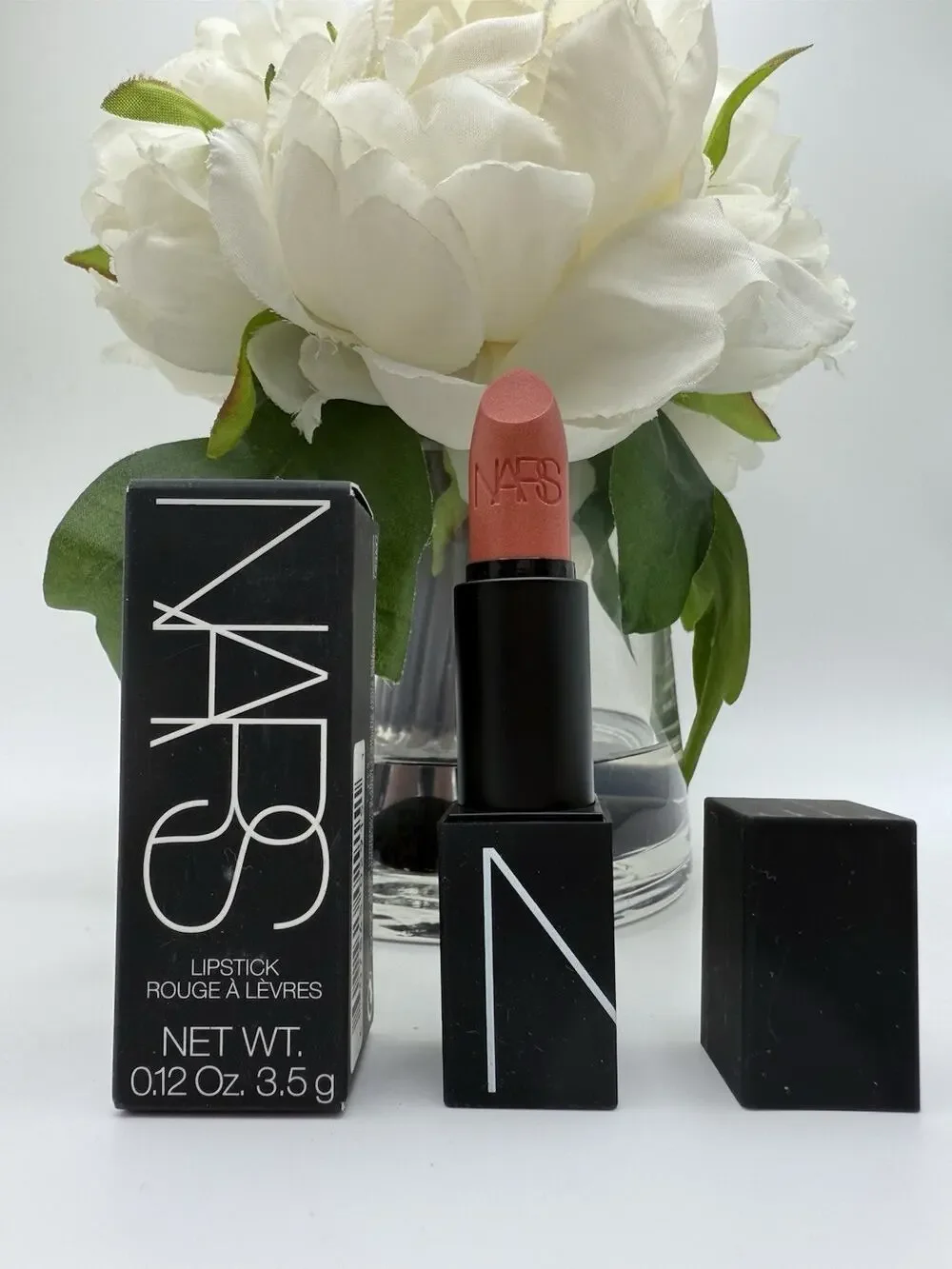 Nars Satin Lipstick ORGASM 2915 - Full Size 0.12 Oz. / 3.5 g